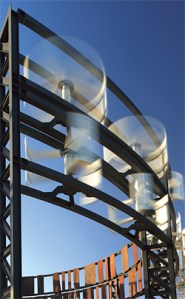 Ballast Point Park.  Clever use of the relics of the Caltex Plant