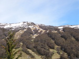 The view from Thredbo Village - Early Spring