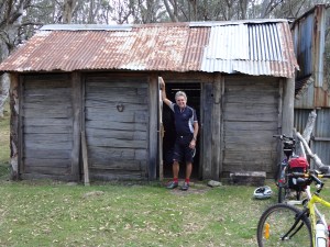 Cascade Hut.  Note the sky light.