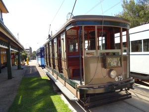 Old Sydney Tram at the Tram Museum Loftus