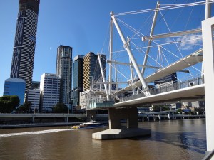 Brisbane CBD from Southbank
