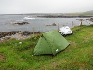 Tent on Barra